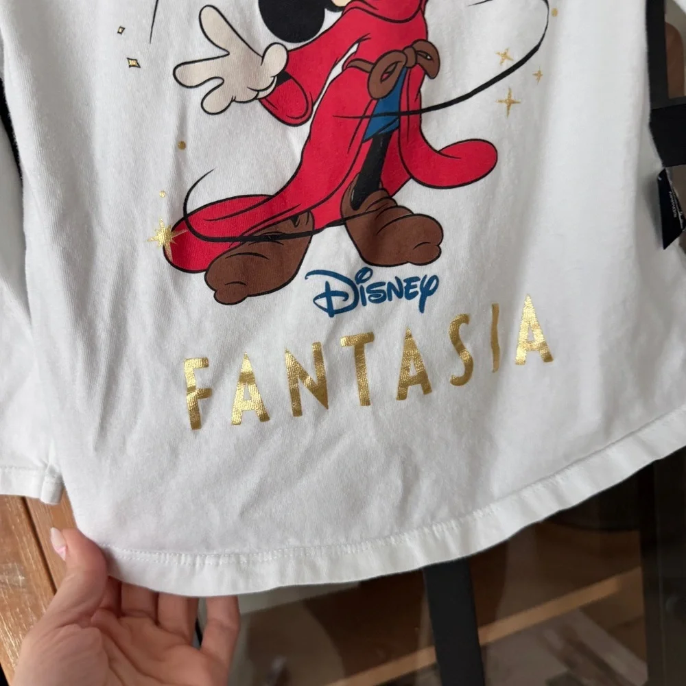 Zara Kids x Disney Fantasia Mickey Mouse tee long sleeve toddler boy girl unisex